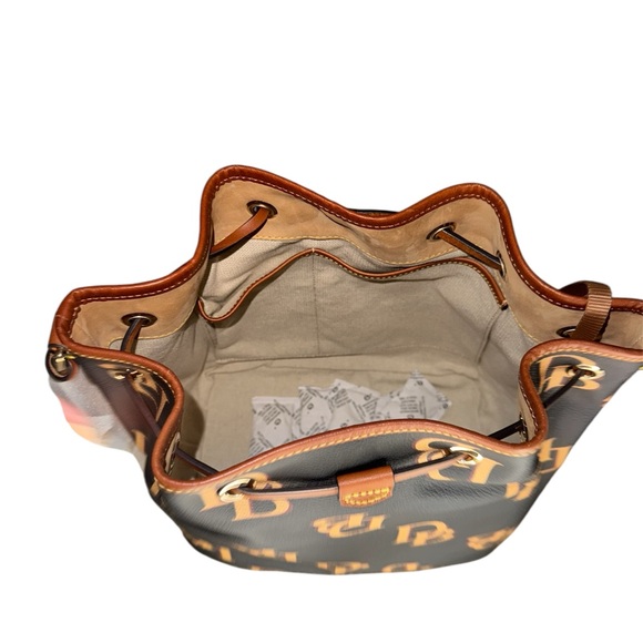 NWT Dooney & Bourke Charcoal Bucket Bag - Picture 7 of 10